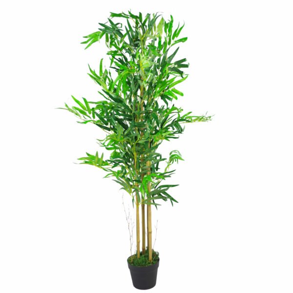 120cm (4ft) Natural Look Artificial Bamboo Plants Trees Leaf