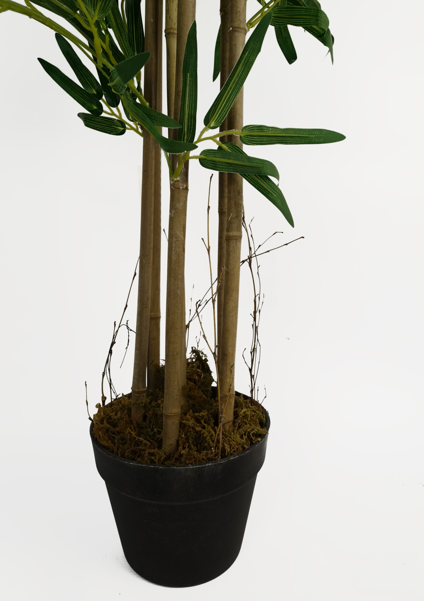 150cm (5ft) Artificial Bamboo Plants Trees Natural Green Leaf