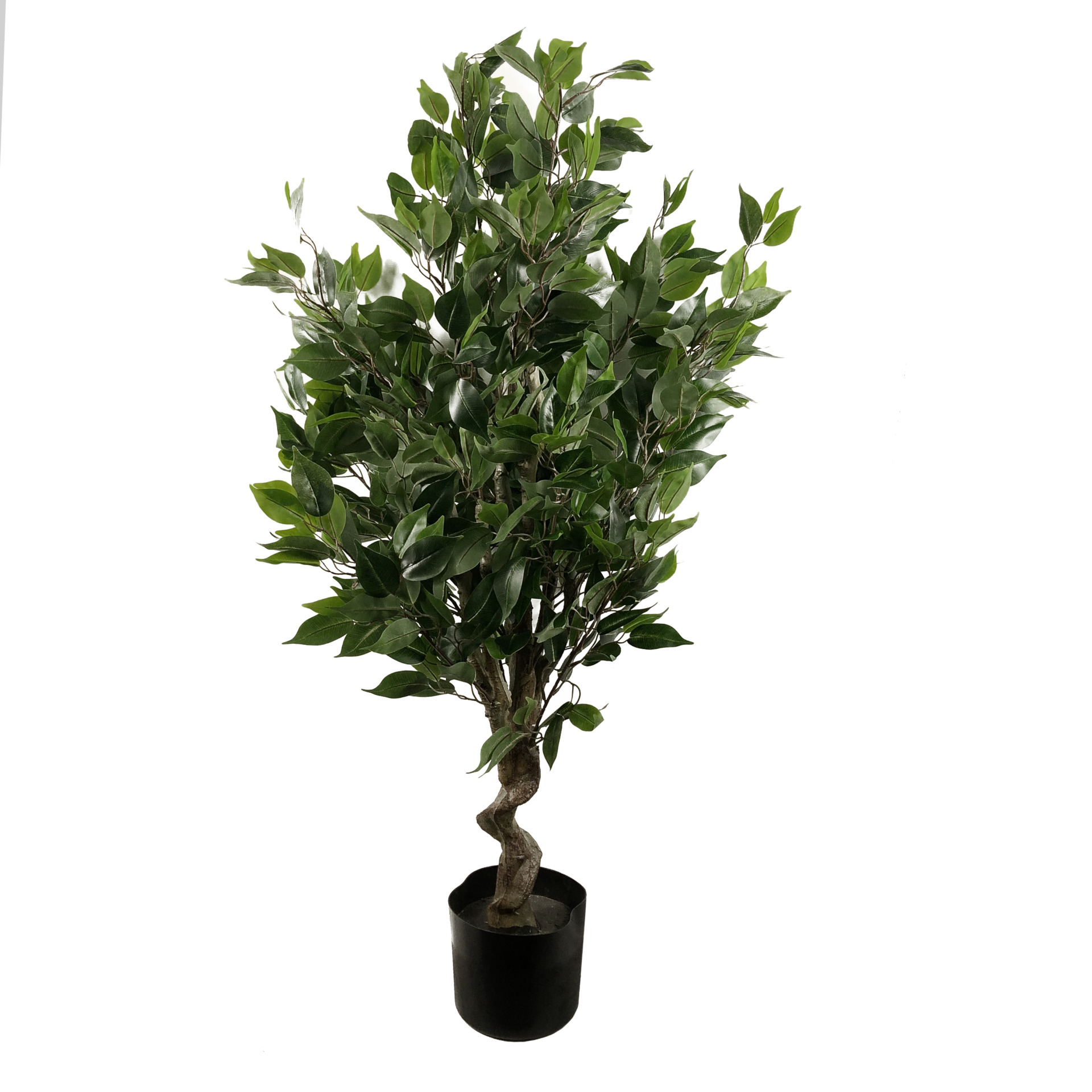110cm Artificial Evergreen Ficus Tree Leaf Artificial Plants