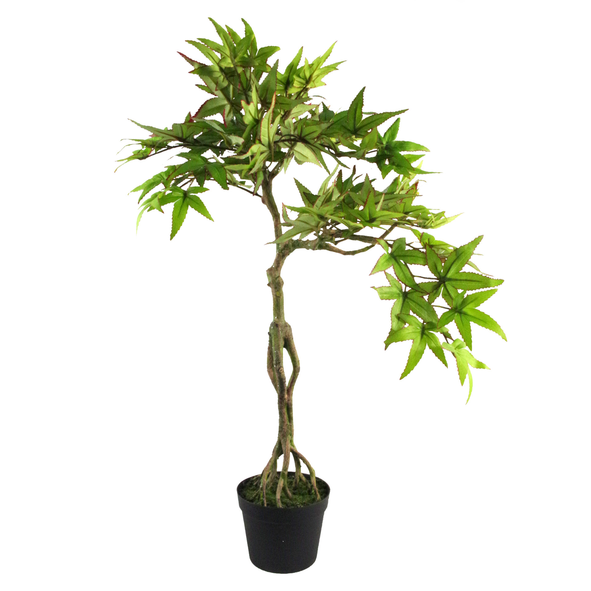 60cm Artificial Maple Bonsai Tree Leaf Artificial Plants & Trees