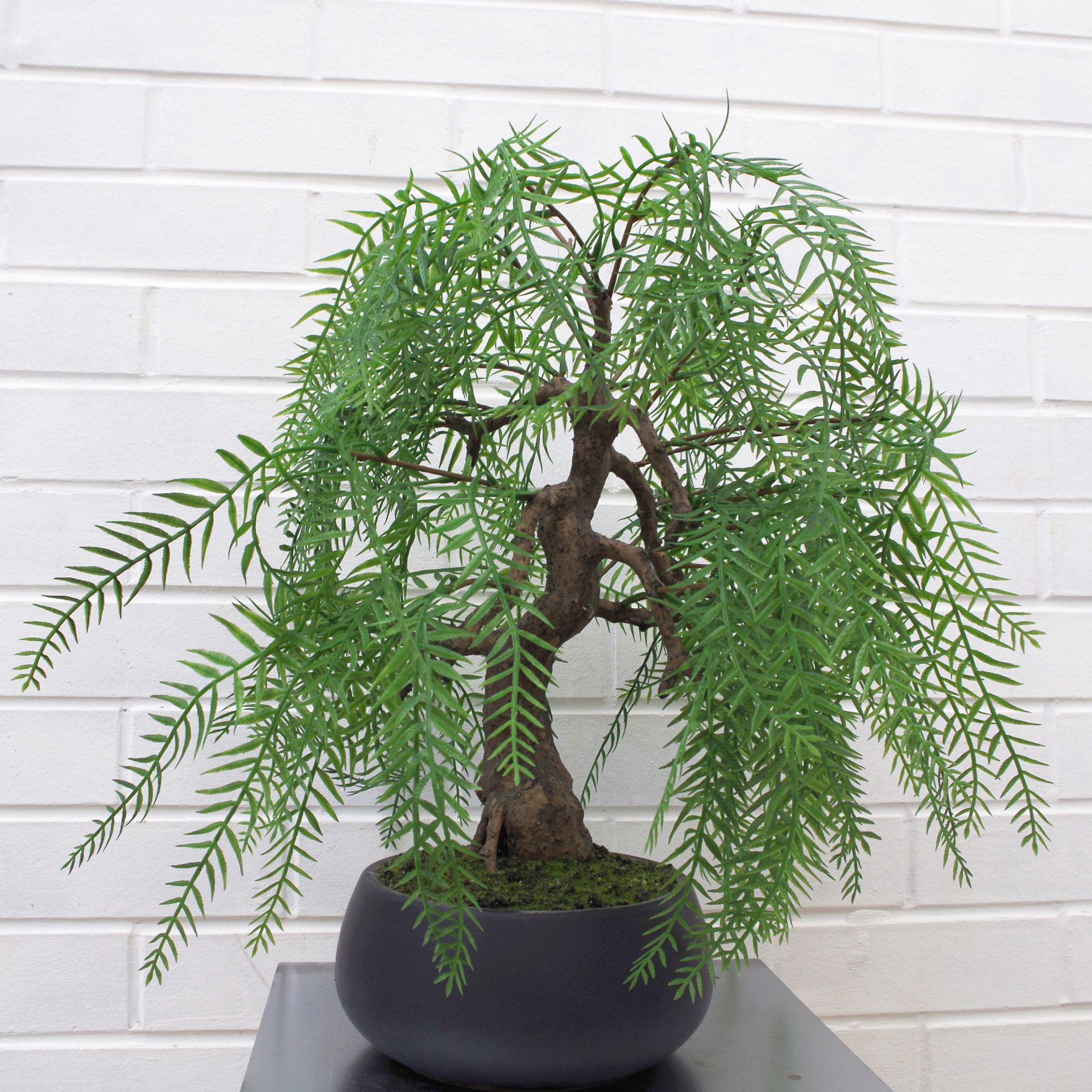 50cm Artificial Luxury Willow Bonsai Tree Leaf Artificial Plants & Trees