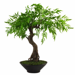 45cm Artificial Twisted Ficus Bonsai Tree