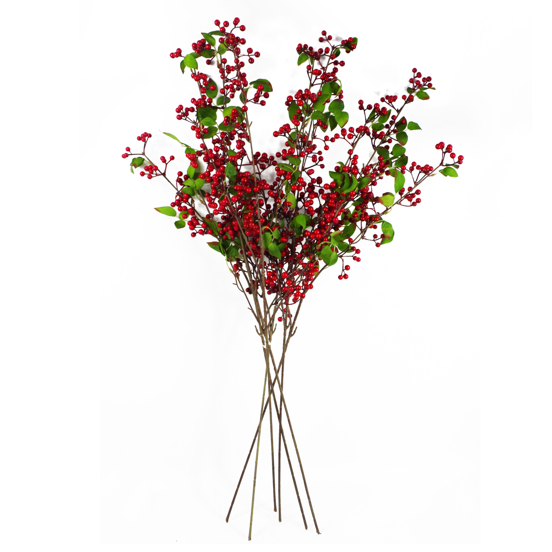 Artificial Red Trailing Berry Stem